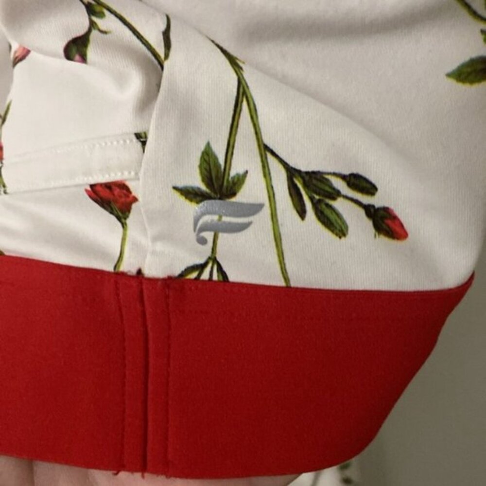 Rose Print Sports Bra